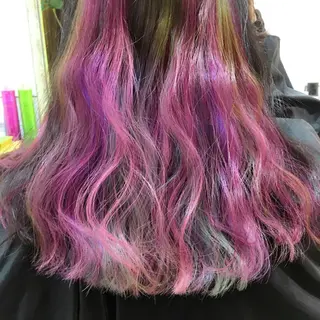 ロング 末石 智のヘアスタイル