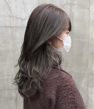 セミロング カラー 髪質改善/縮毛矯正 /DAIKIのヘアスタイル
