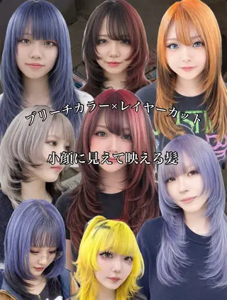 セミロング カラー 🍀お悩み改善憧れの 美髪　小林風雅のヘアスタイル