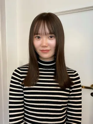 ロング カラー ichika/福岡 /透明感カラー🤎のヘアスタイル