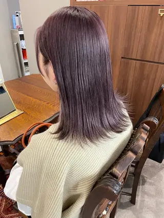 ミディアム カラー Lomalia 🤍🫧/makoのヘアスタイル