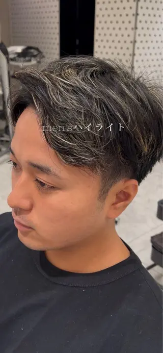 メンズ 🎸メンズ朝ラク！ パーマ特化ren🎸のヘアスタイル
