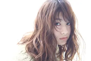 セミロング カラー 高瀬 信幸のヘアスタイル