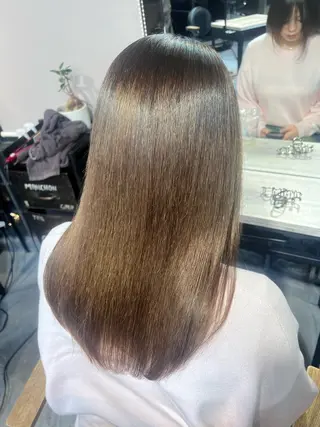 ロング 🫐ハイトーンカラー RIRIKA🌻のヘアスタイル