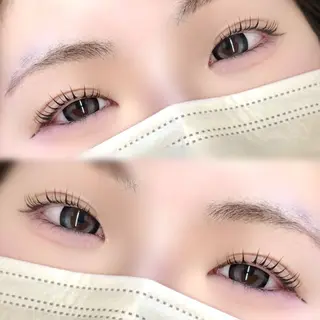 マツエク・マツパ ☘️Moe☘️骨格・ まぶた似合わせパーマのマツエク・マツパデザイン