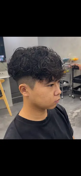 パーマ メンズ fifth 丸山太誠のヘアスタイル