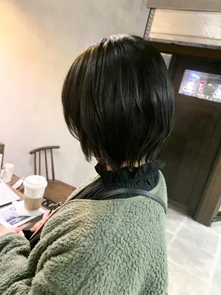 ショート enx天王町店 伊藤　愛央のヘアスタイル