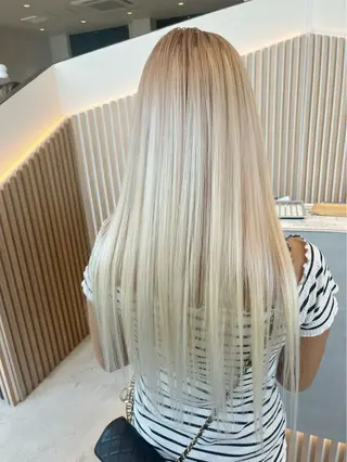 福島 果音のヘアスタイル