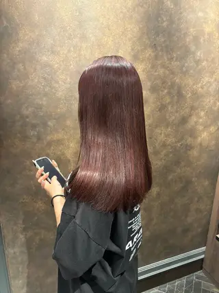セミロング MINXginza タイラミユネのヘアスタイル