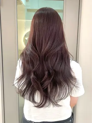 ロング カラー 横浜/レイヤーカット /韓国ヘア/佐藤記正のヘアスタイル
