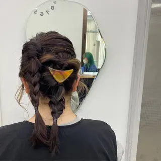 ヘアアレンジ ご予約は2月まで！ maho‪🐈🎀のヘアスタイル
