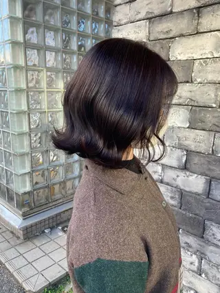ミディアム カラー ✂️似合わせの魔術師 石田一樹✂️のヘアスタイル