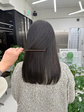 ロング カラー 表参道🌿赤み消し カラー/チナツのヘアスタイル