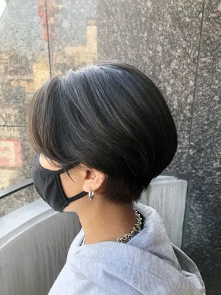 ショート カラーアンドケアリタ kitamuuuのヘアスタイル
