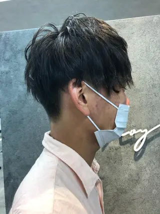 メンズ Noyヨシモト ヒロトのヘアスタイル