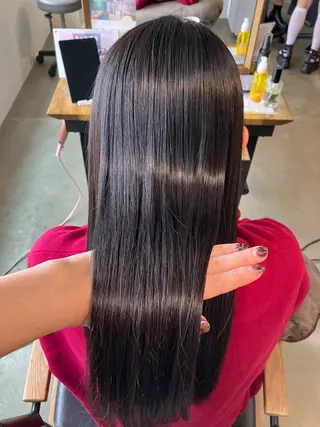 ロング 【ツヤ髪特化】 スズキアキエのヘアスタイル