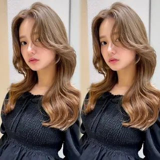 ロング カラー レイヤー/髪質改善 Lond ambreのヘアスタイル