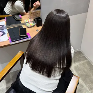 ロング カラー 田村 愛彩のヘアスタイル