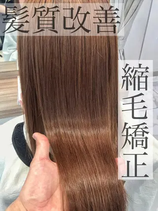 セミロング パーマ 清野 大のヘアスタイル