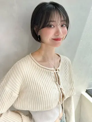 ショート 未来 【ボブ・ショート⠀】のヘアスタイル