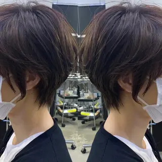 ショート ✨縮毛矯正/髪質改善 錦糸町/松坂拓馬のヘアスタイル