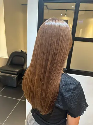 ロング カラー Luna🌙 艶カラーのヘアスタイル