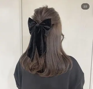 ロング カラー 遠藤 優里のヘアスタイル