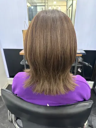 ミディアム くびれミディアム/似 合わせ/鎌倉/edAのヘアスタイル