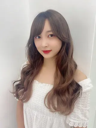 ロング カラー TELA HAIR 石岡♡ａｉｋａのヘアスタイル