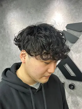ショート パーマ 🔥シャドウパーマ 特化🔥勇斗のヘアスタイル