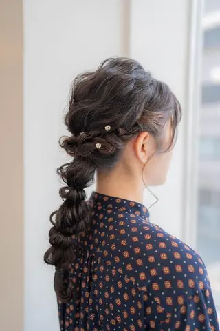 ヘアアレンジ Lazo/ 原弥和子のヘアスタイル