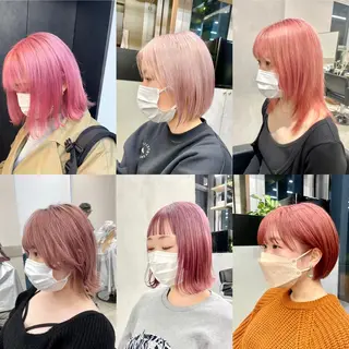 ショート カラー カット・ブリーチ TAIGAのヘアスタイル