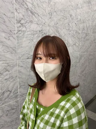 ミディアム ミディアムレイヤー 添田晃基のヘアスタイル