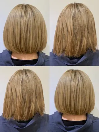 ミディアム 髪質改善お任せ ください♪ひとみのヘアスタイル