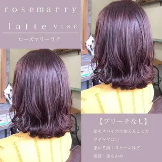 ショート カラー ヘアアレンジ ゆさこのか ダブルカラー／縮毛のヘアスタイル