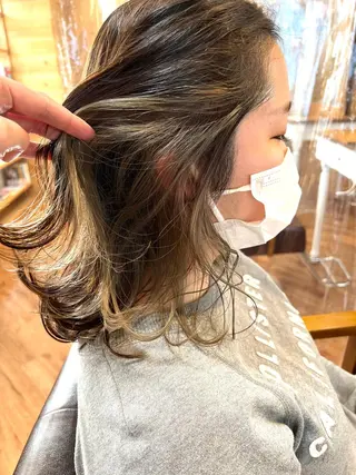 ミディアム カラー Topstylist YUKIのヘアスタイル
