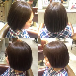 ショート カラー 新中 茉莉香の眉毛・アイブロウイメージ