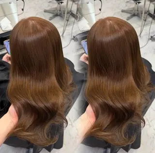 ロング カラー 福岡美髪矯正/ KAEDEのヘアスタイル