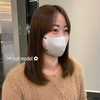 ミディアム 𝙢𝙞𝙮𝙪🎀 girly hairのヘアスタイル