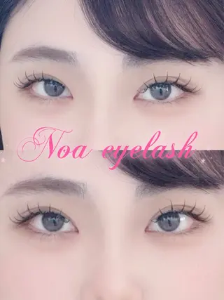 マツエク・マツパ Noa eyelashのマツエク・マツパデザイン