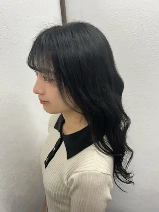 ロング カラー ヘアアレンジ 鈴木 アメリのヘアスタイル