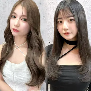 ロング 韓国/ワンホンヘア 髪質改善/MaCoのヘアスタイル