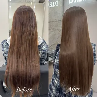 ロング カラー 🎀レイヤー×透明感 ×髪質改善🎀米田のヘアスタイル