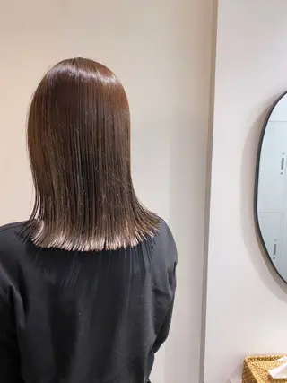 ミディアム カラー 似合わせ美髪ヘア✨ 天王寺．阿倍野🌈のヘアスタイル