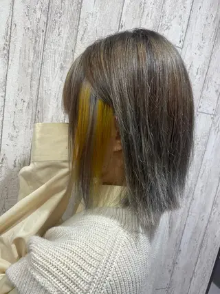 ショート カラー 🦋店長🦋 ほんさわ みずきのヘアスタイル