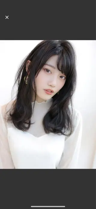 ロング 🌈ハク ユヒのヘアスタイル