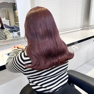 ミディアム カラー ♡ハイトーンブリーチ カラーyuuna♡のヘアスタイル
