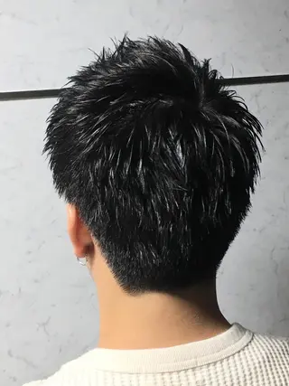 ショート メンズ 牧 颯斗のヘアスタイル