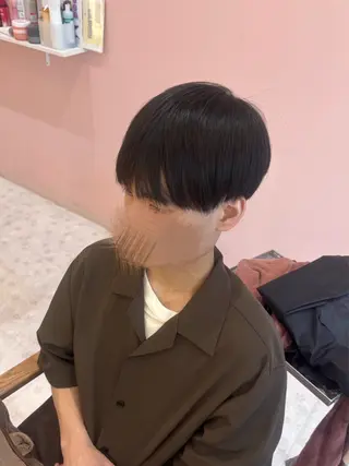 メンズ 韓国ヘア／カラー ／女性モデル募集中のヘアスタイル