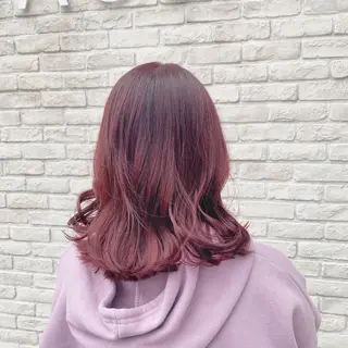 カラー ゆるふわパーマ🌼 アレンジ🌼リョウカのヘアスタイル